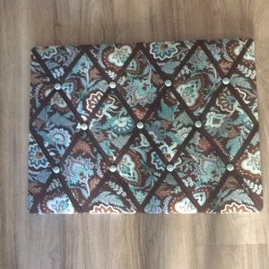 Vera Bradley Java Blue Message Board